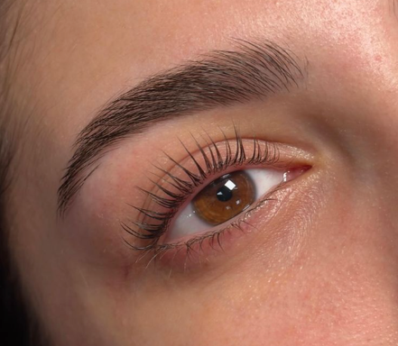 Professional lash lift Orange County - Natural lash enhancement curling service OC salon