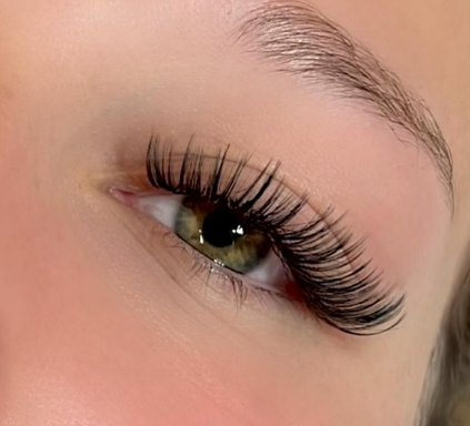 New client special natural wet lash extensions Orange County - Classic wet look lashes Irvine Tustin Costa Mesa Santa Ana OC